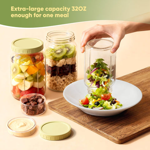 Yirilan 32oz large capacity interior view for hearty portions