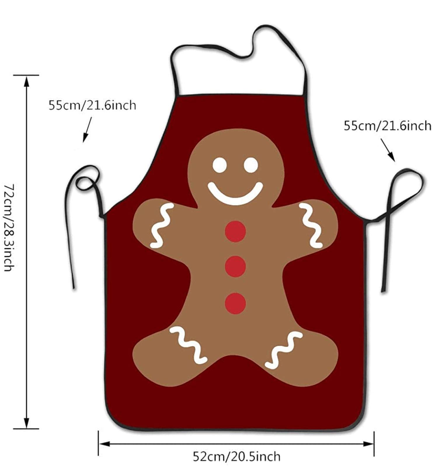 YISHOW christmas kitchen apron adds holiday flair while keeping outfits clean