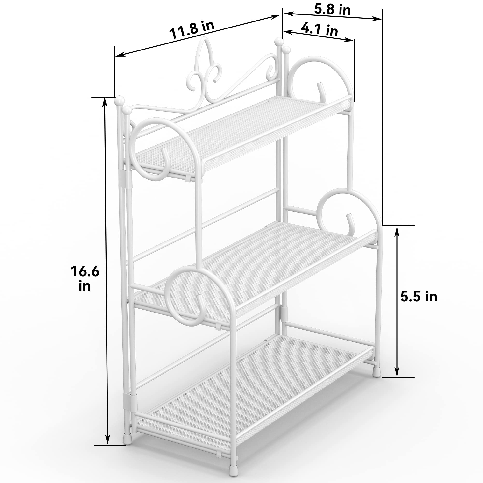 YIUKEA non-slip feet protect surfaces and prevent sliding