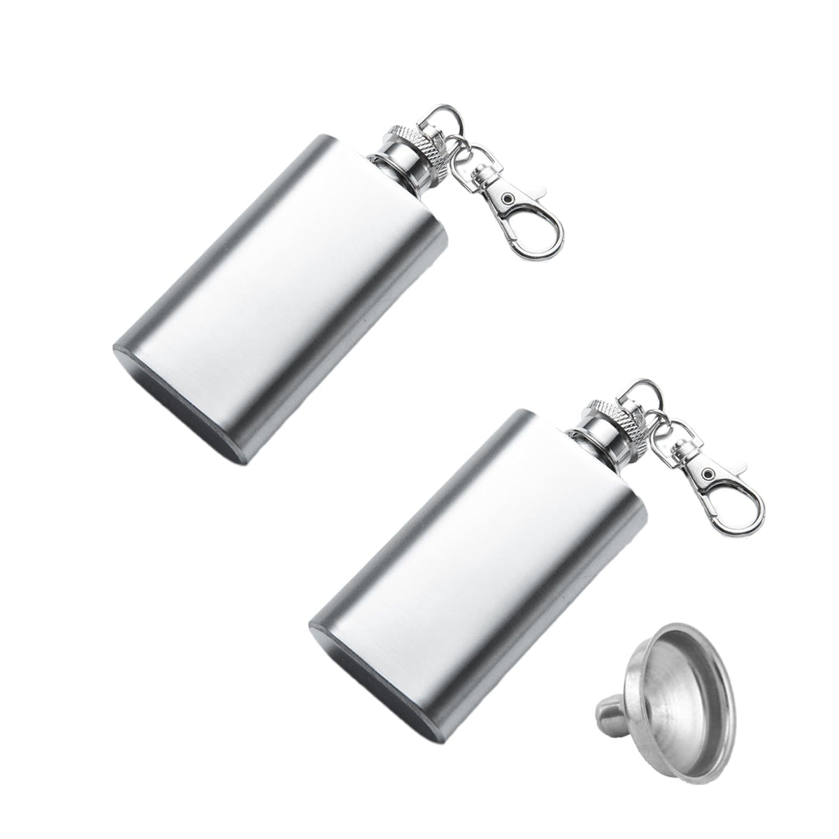 YIUWLMN two-ounce pocket bottle for easy travel and discreet sipping.