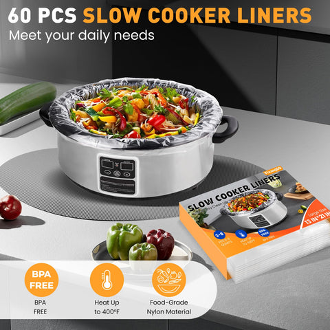 YixangDD thick nylon-blend liner protects pots from leaks during simmering.