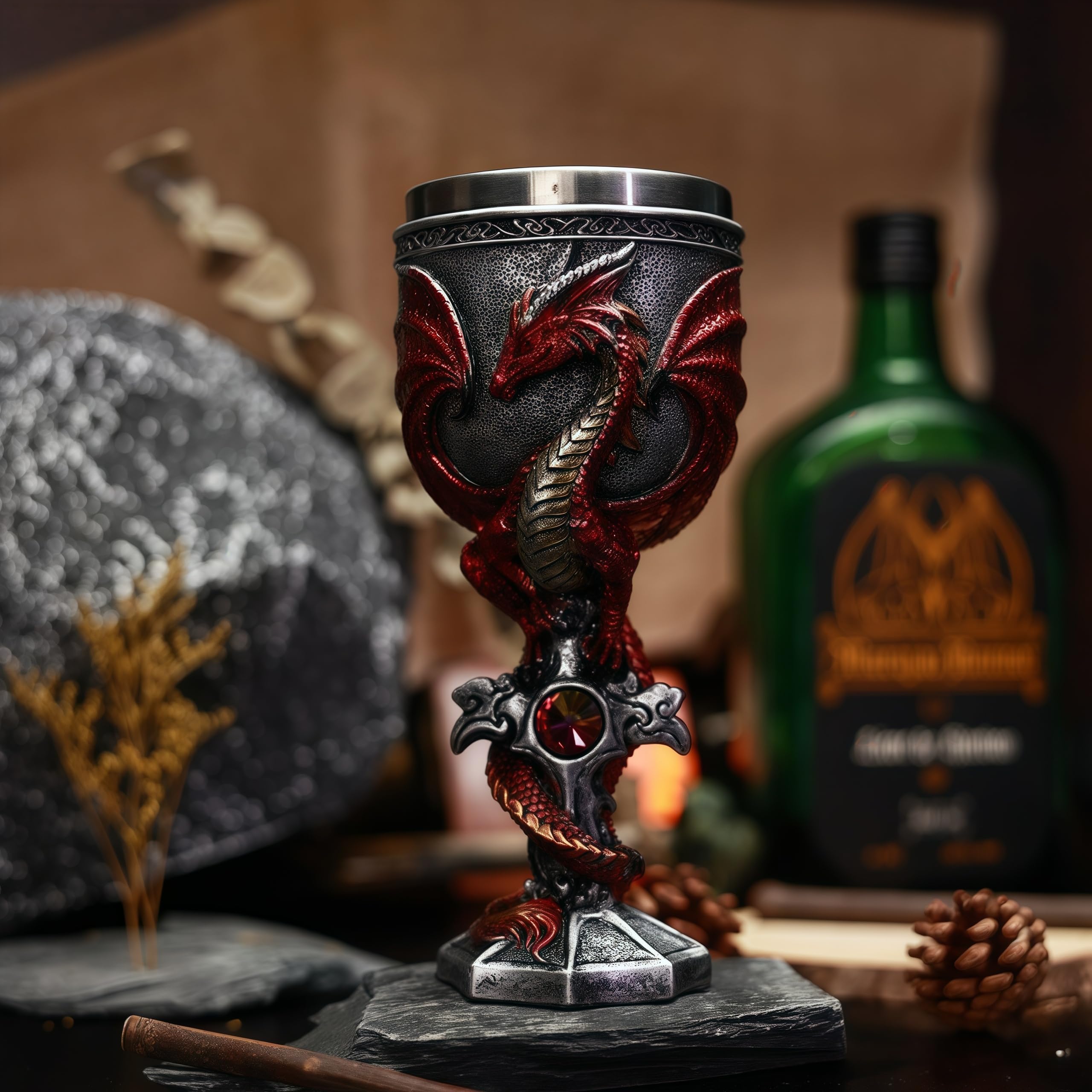 YIXINLOMYY Dragon Goblet gift-ready packaging for fantasy fans