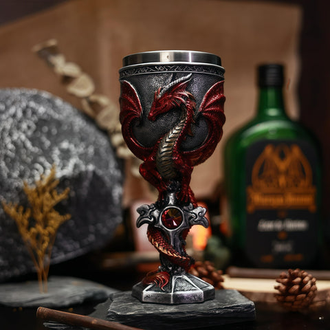YIXINLOMYY Dragon Goblet gift-ready packaging for fantasy fans
