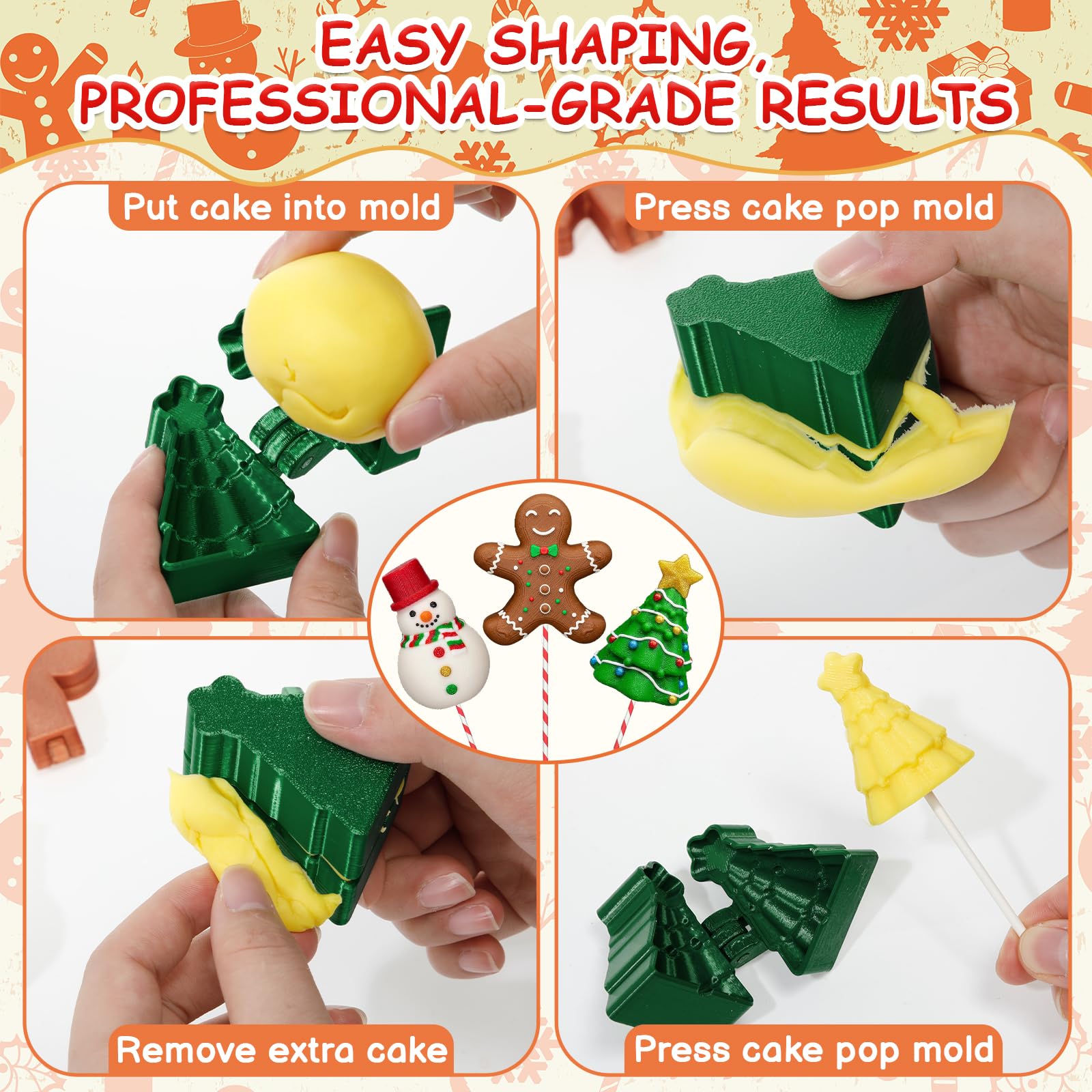 Yiyiring Christmas baking tools collection inspires holiday desserts and crafts.