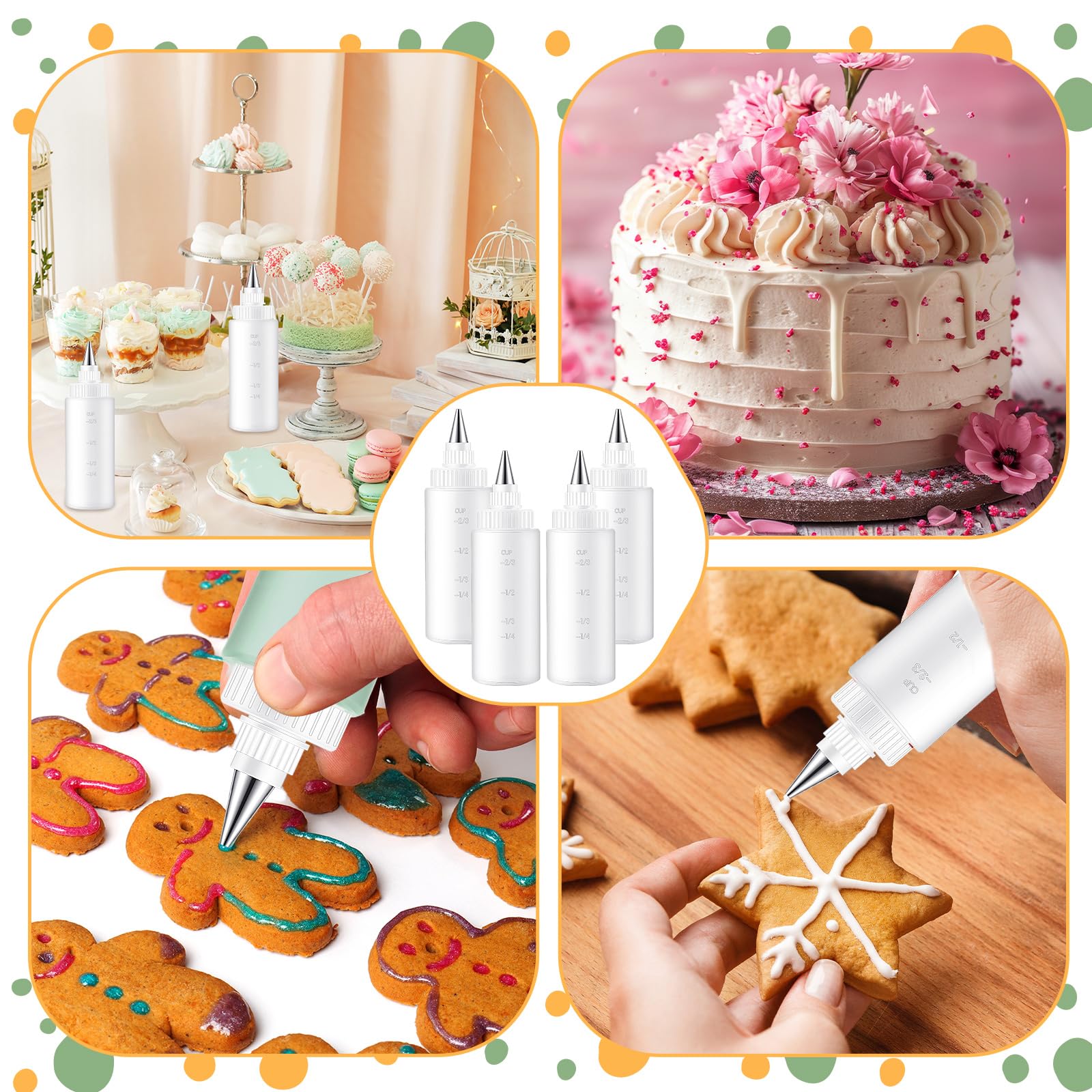 Yiyiring easy clean reusable bottles simplify kitchen decorating tasks