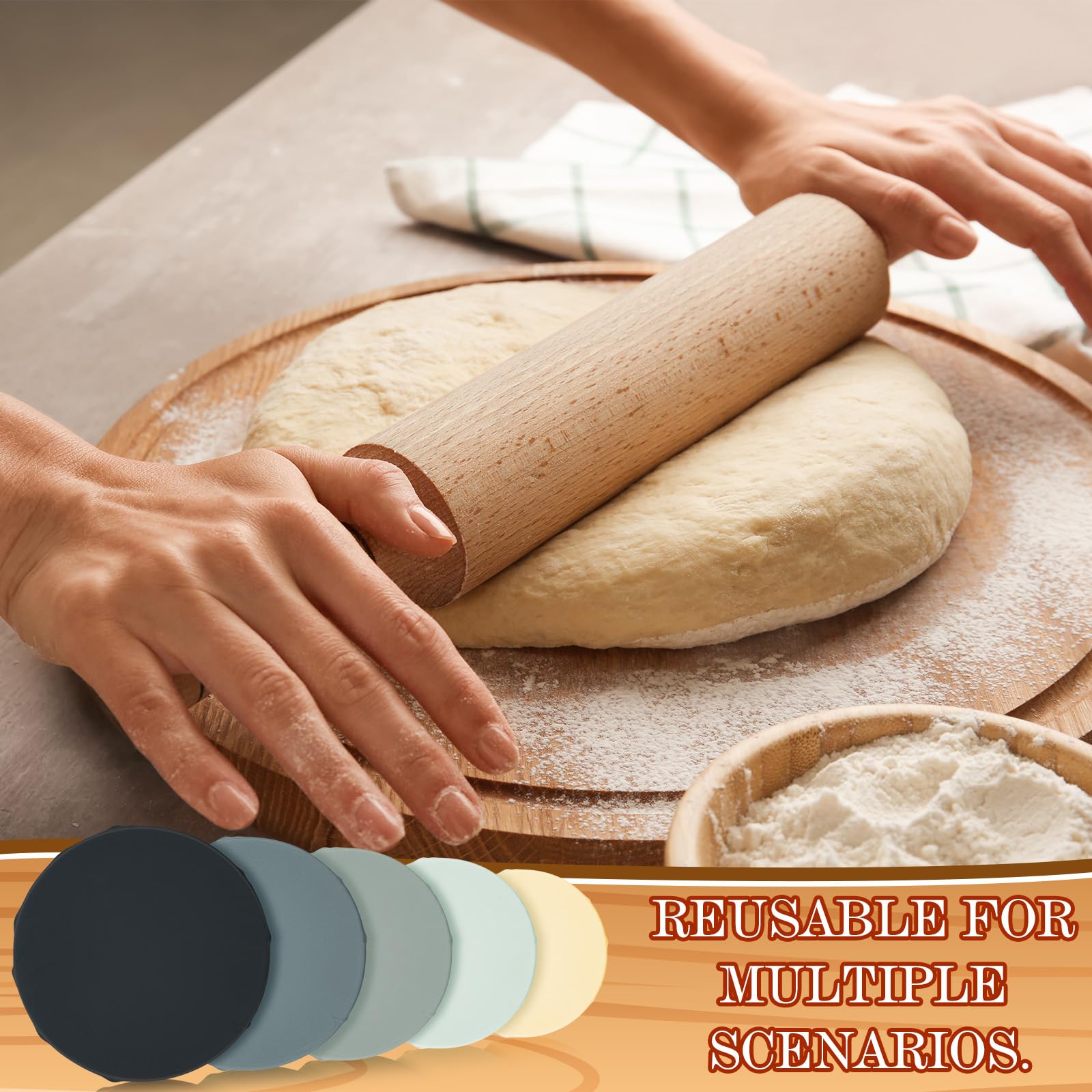 Yiyiring fruit and leftovers storage with beeswax cover