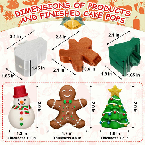 Yiyiring Gingerbread-man mold adds charming 3D pops for gifts.
