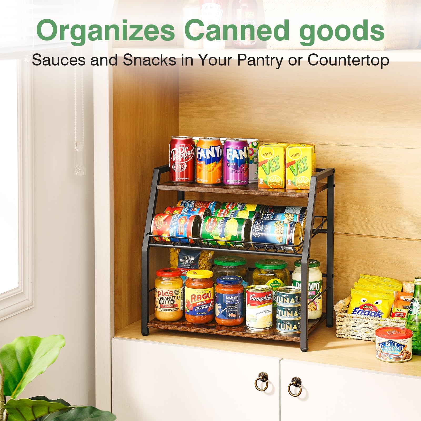 YIYYZI safety-fence detail helps prevent items from falling.