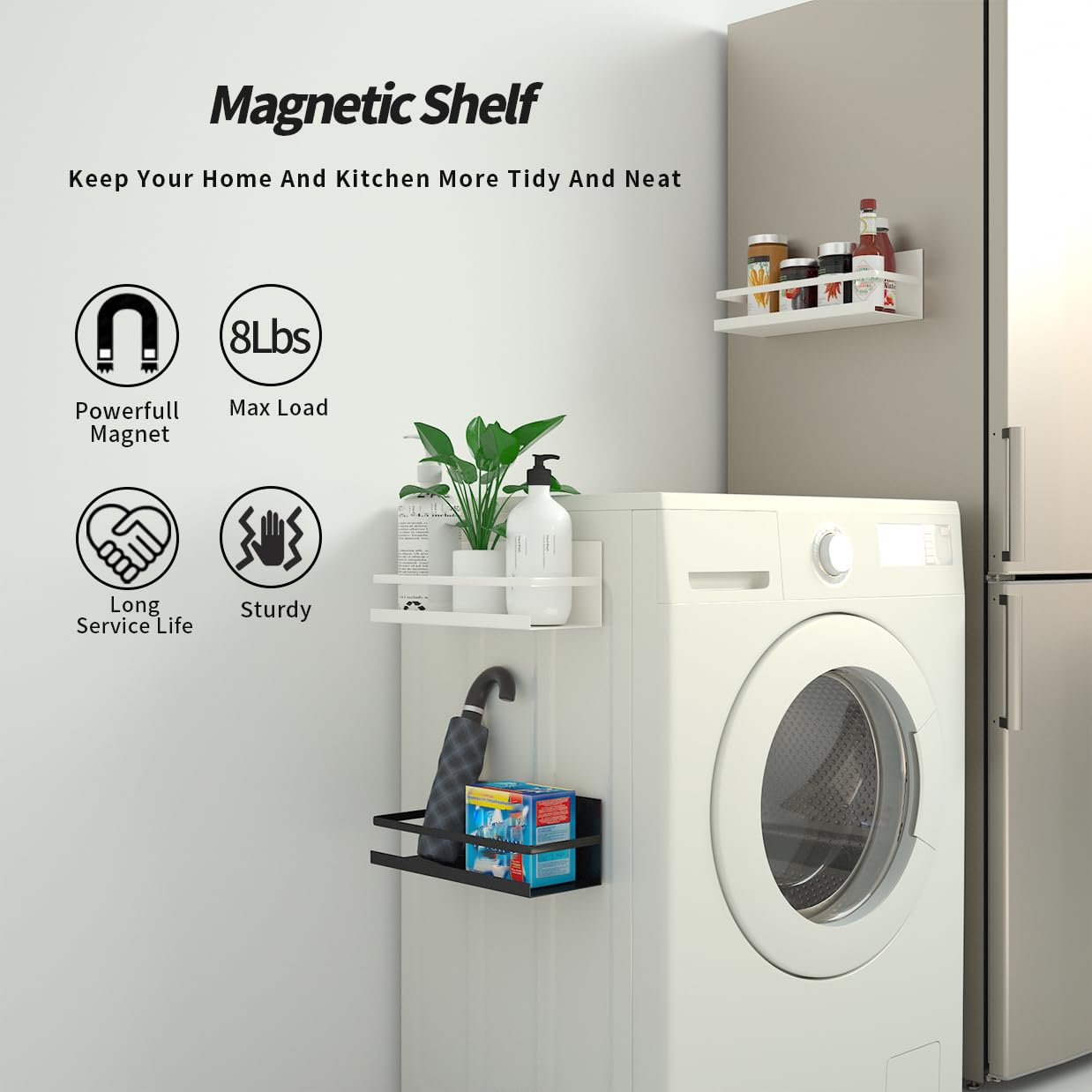 YJSMO space container mounted on surface to maximize organization