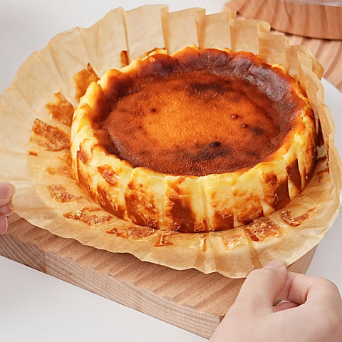 YJLMTCF Basques cake paper grease-proof liner protecting pans