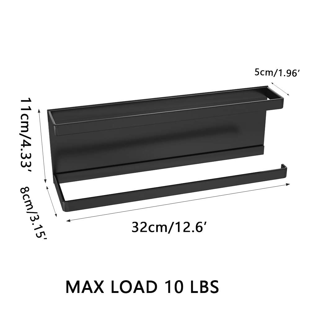 Compact size keeps towels within reach, reducing clutter.