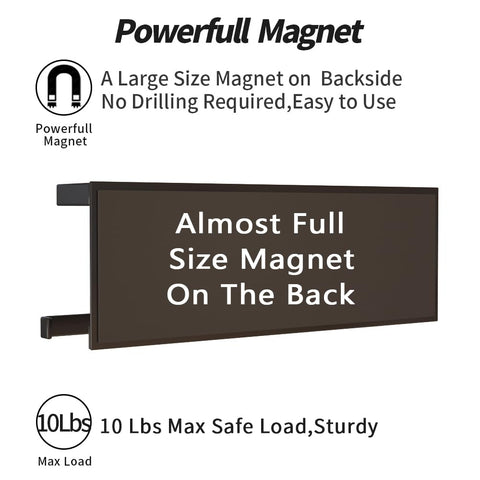 No drilling required, quick setup on appliances.