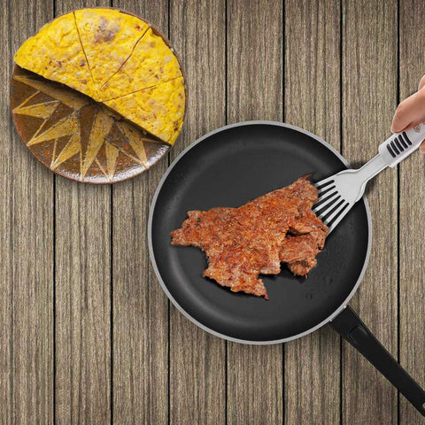 YK GDYORKITCHEN Premium Fish Spatula demonstrates durable stainless steel for long-lasting performance.
