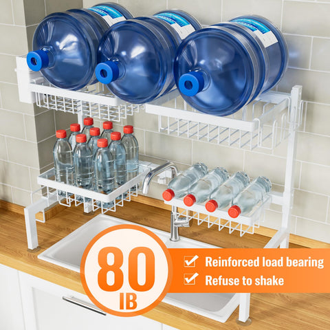 YKLSLH accessories kit layout with dish, knife and cup racks.