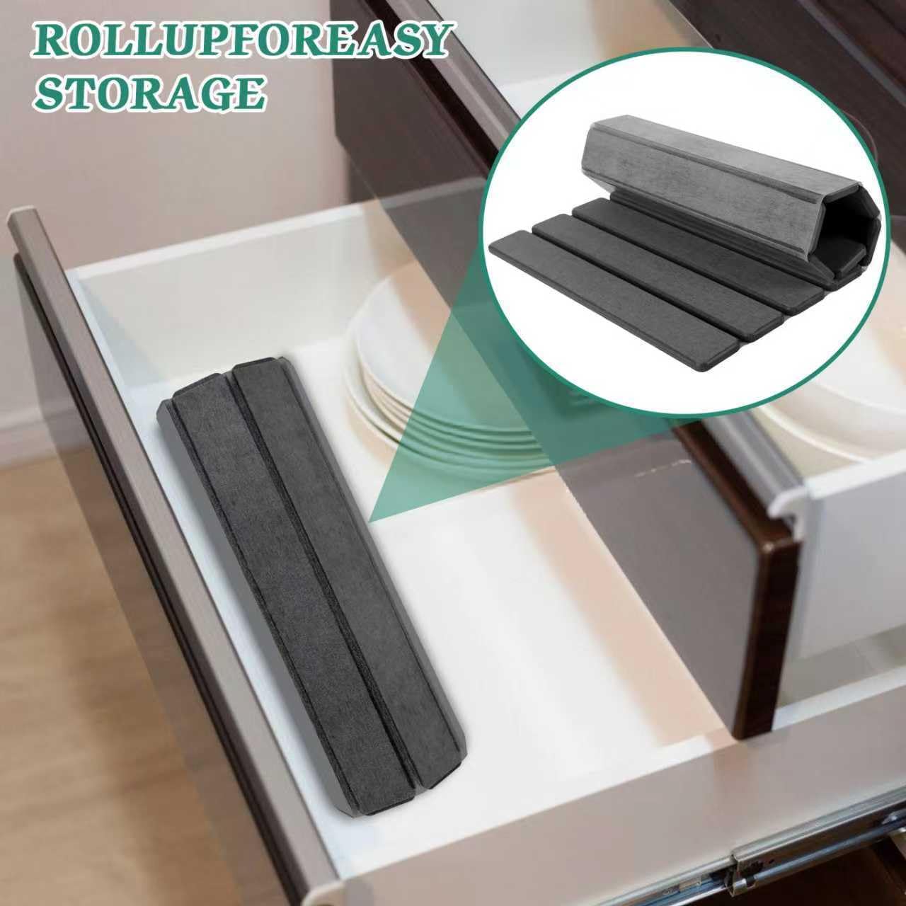 YLjindoia heat-resistant drying mat shields counters from hot pots