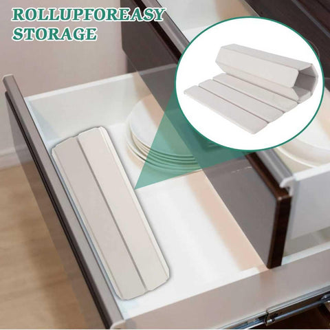 YLjindoia stone drying mat serves as bath mat or plant saucer.