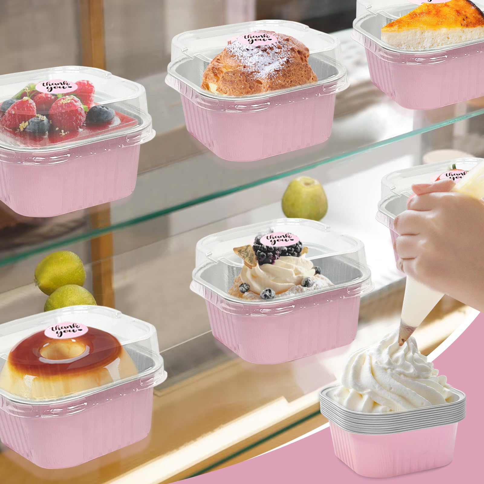 ylnurac oven-safe mini pans for versatile baking options
