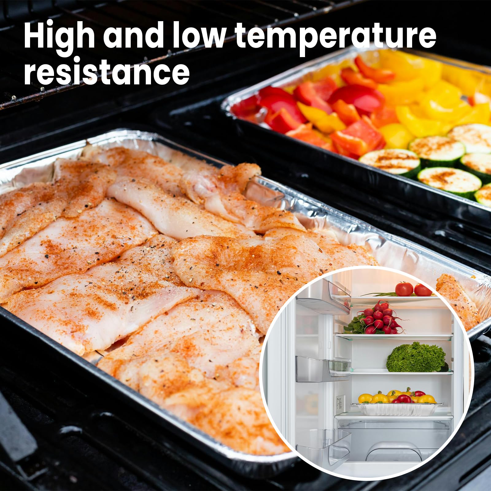 YLT WAX 120 oz capacity pan suited for generous servings