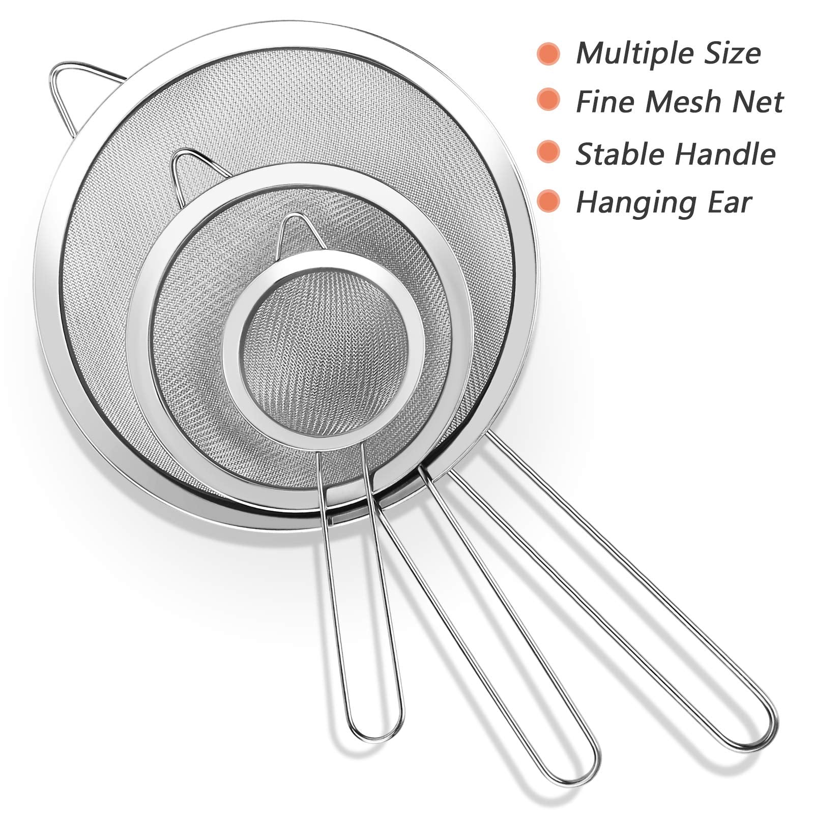 YLYL durable 304 stainless steel strainer for long lasting use