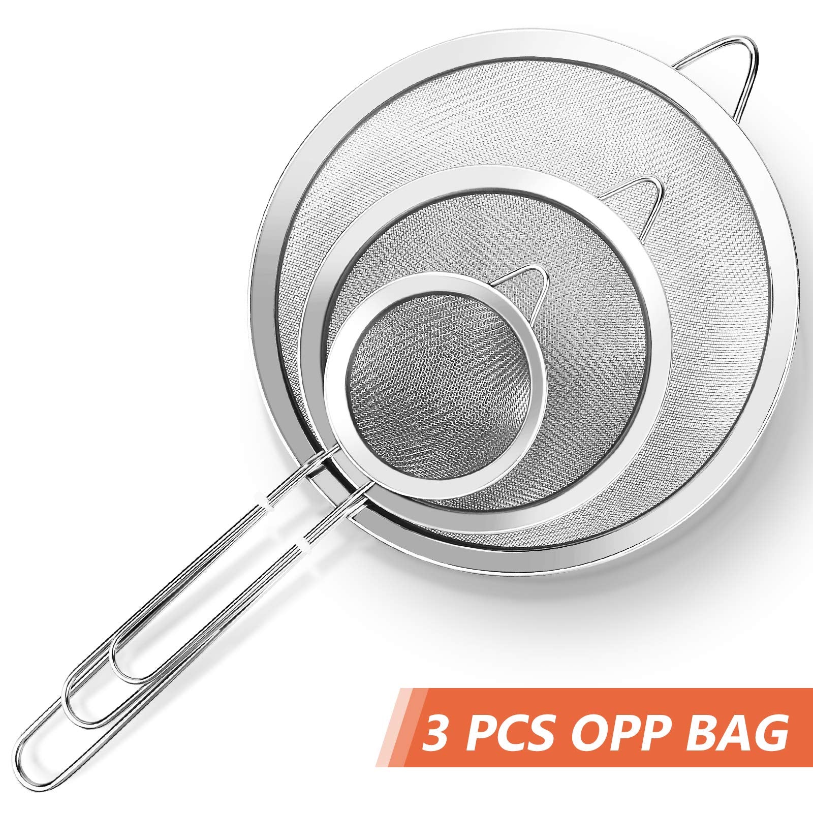 YLYL easy clean mesh strainer for versatile sifting in busy kitchens