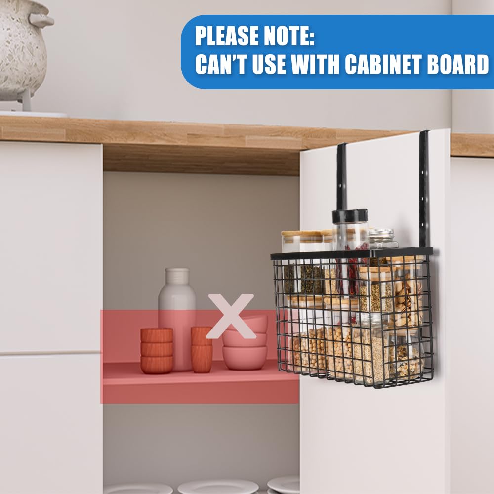 YMCCOOL adjustable-height cabinet organizer fits various cutting boards and pans.