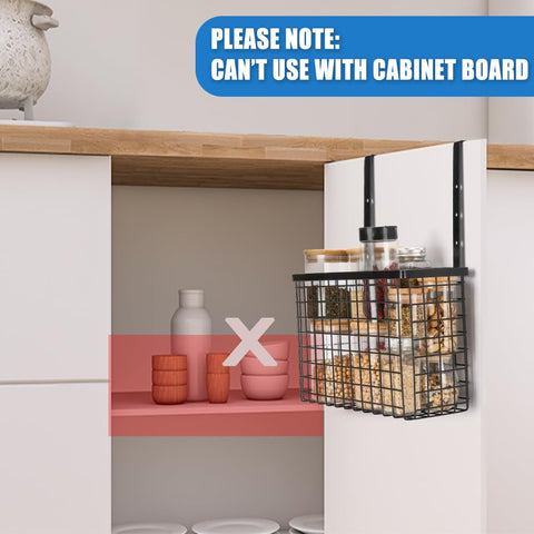 YMCCOOL adjustable-height cabinet organizer fits various cutting boards and pans.