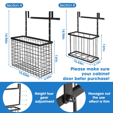 YMCCOOL easy installation over standard cabinet doors, no tools required.
