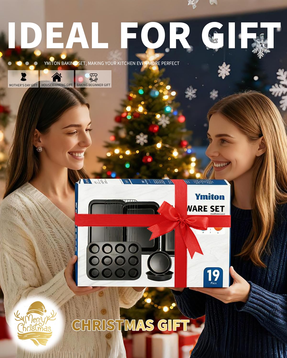 Ymiton gift-ready packaging makes a thoughtful present for bakers.