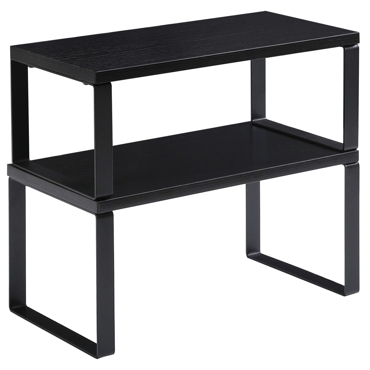 YMYNY cabinet shelf organizer top view for compact spice storage
