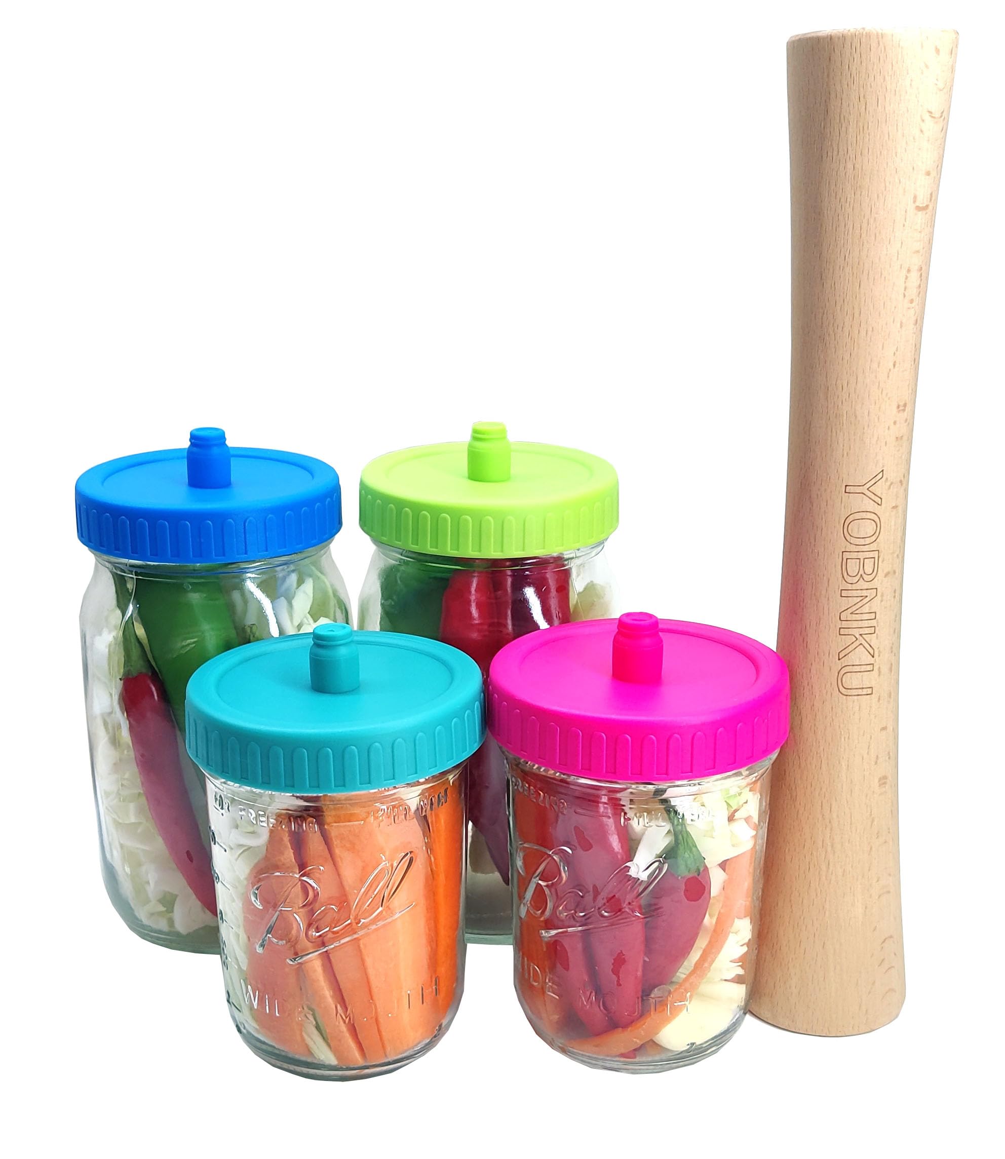 YOBNKU easy-to-clean beech wood pounder that dries quickly