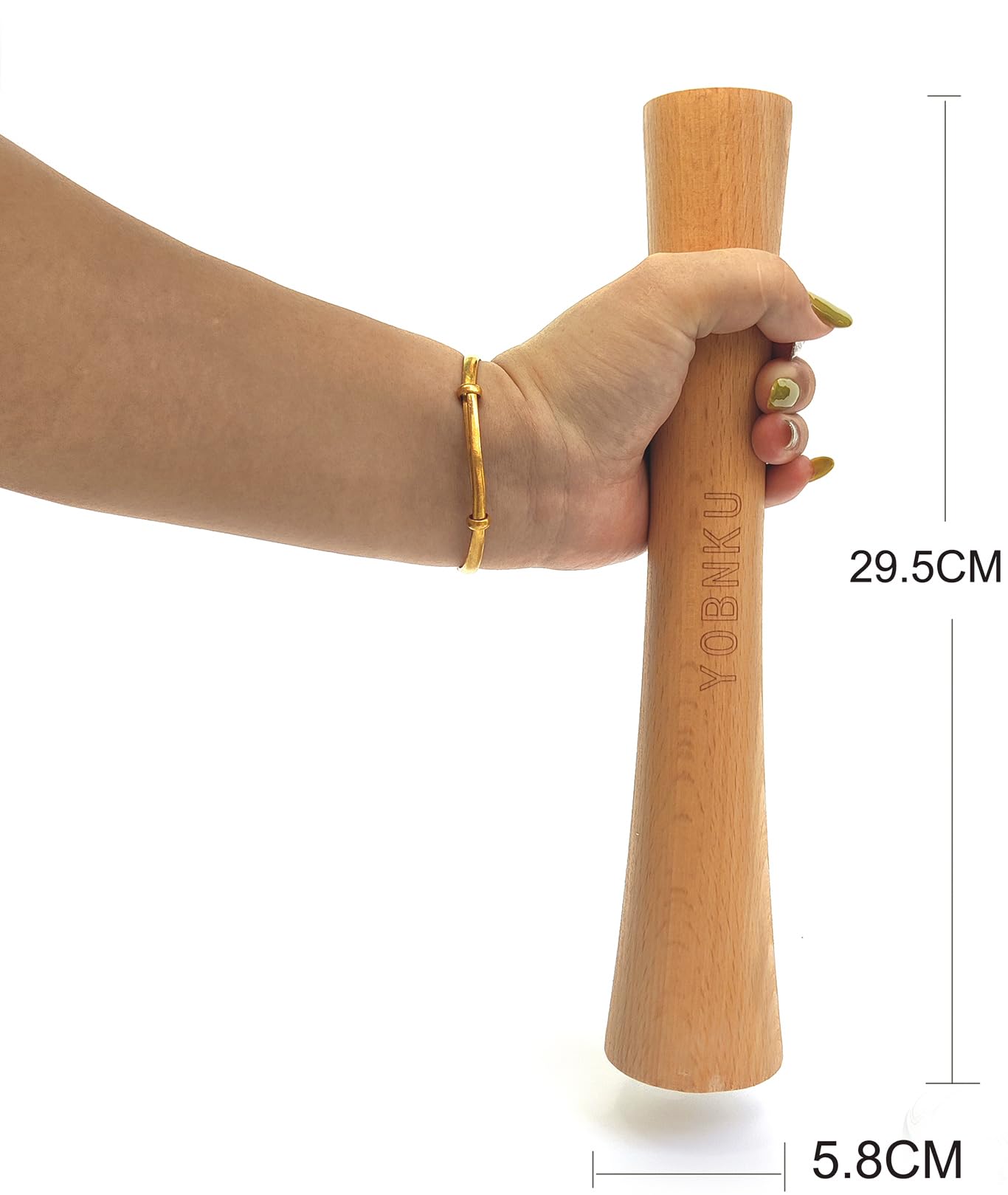 YOBNKU wide-mouth jar compatibility for efficient pressing