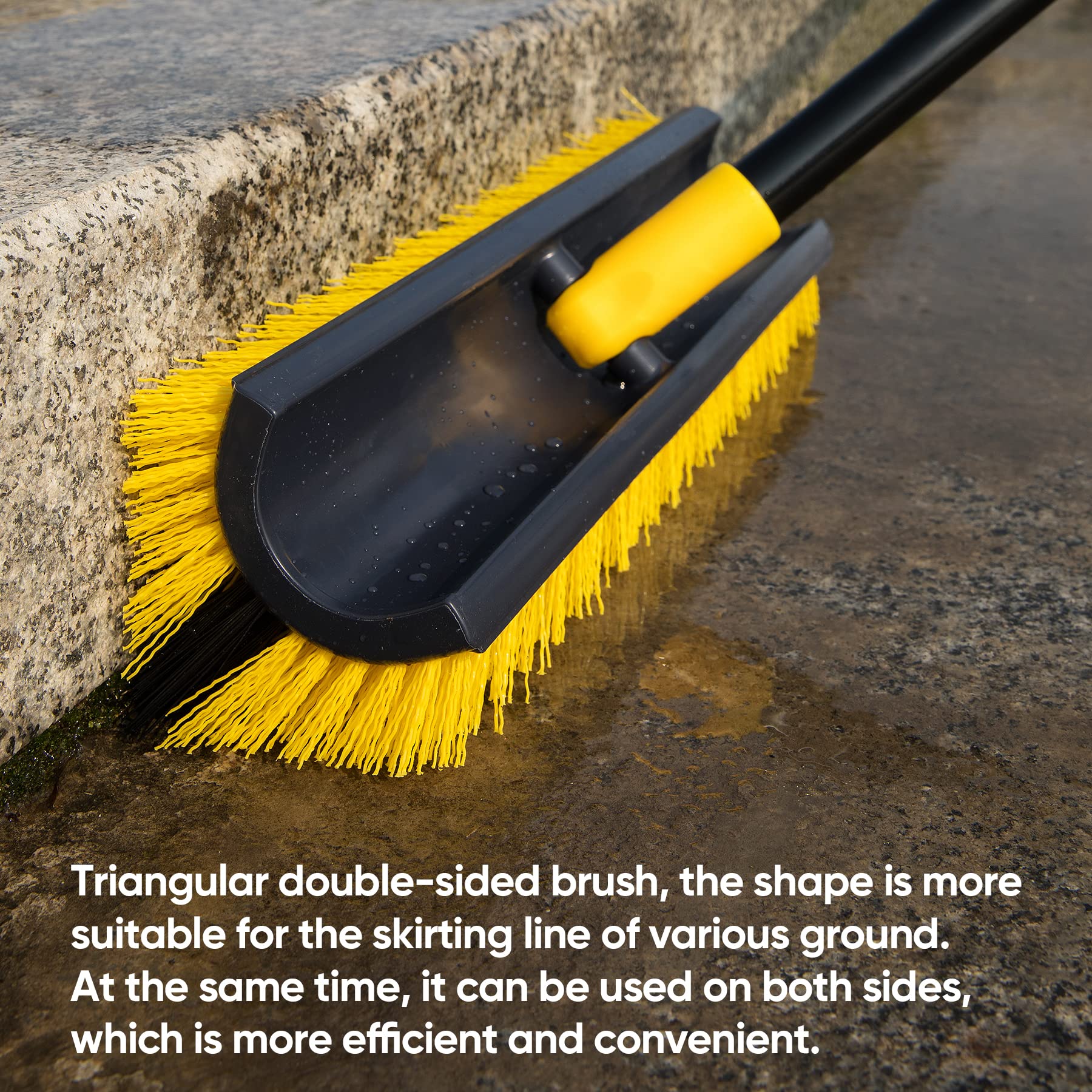 Yocada corner crevice cleaning brush reaches tight gaps with reliable scrubbing.