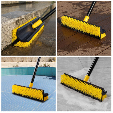 Yocada sturdy PP and iron construction for heavy-duty dirt cleaning.