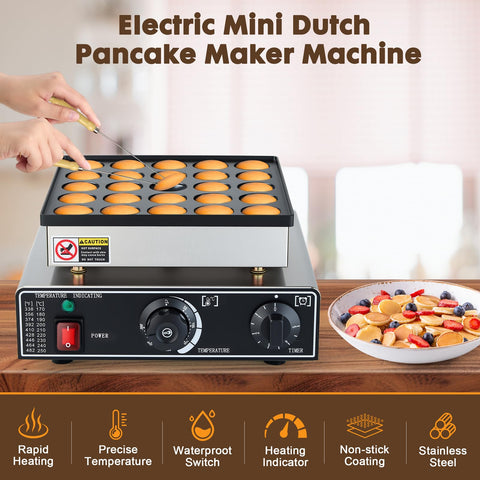 YODHOSA electric hotcakes machine in operation for quick breakfasts