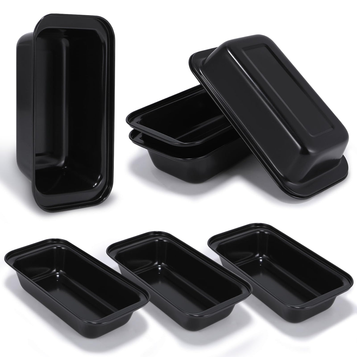 Yoehka 6-pack nonstick bread pans offering easy loaf release and consistent results