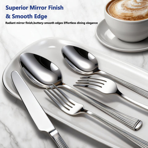 Yoehka hammered silverware 12 dinner forks highlighting roman column handles for refined table settings