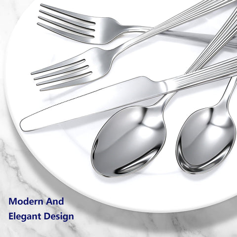 Yoehka hammered silverware 12 salad forks with textured grip for comfortable handling