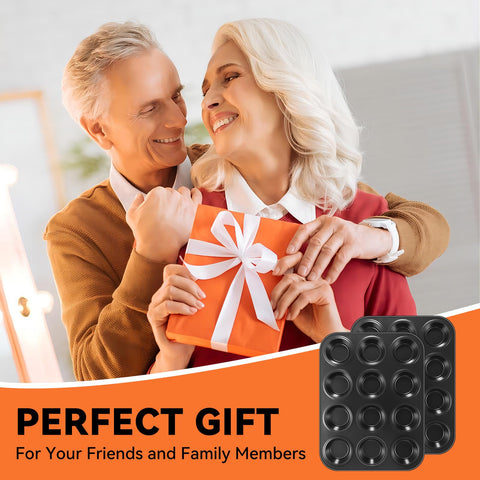 Yoehka gift-ready muffin pan set makes a thoughtful baking gift.