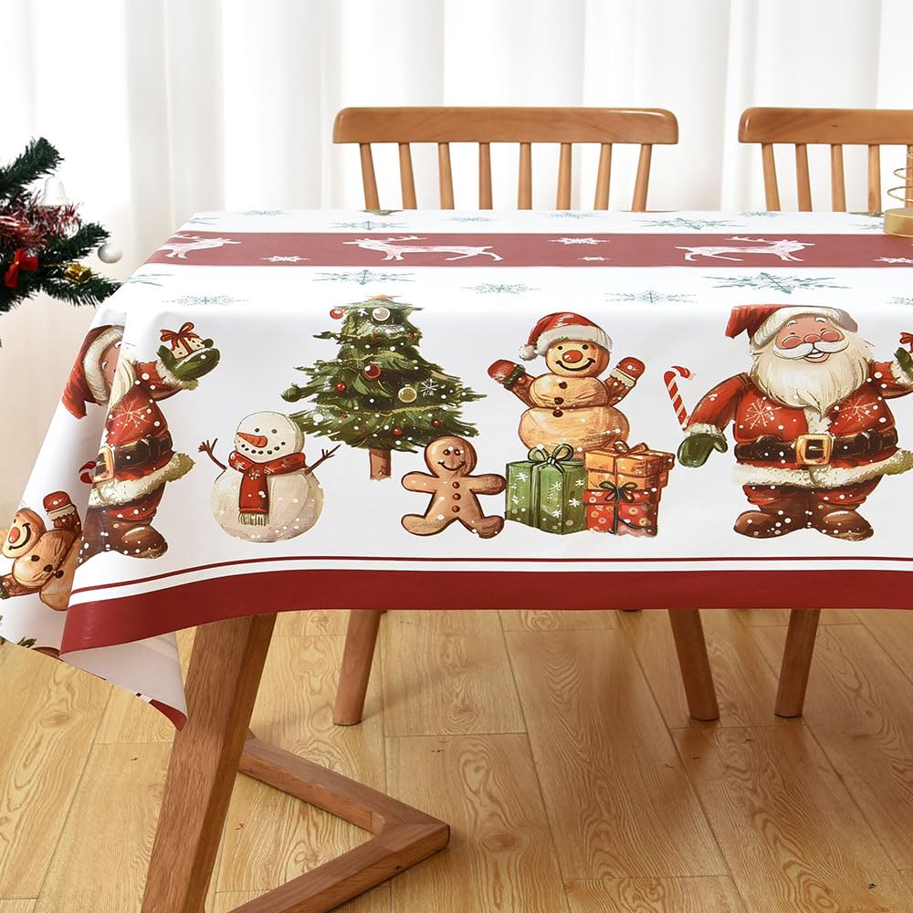 Yofori durable drape demonstrated on a busy dining table.