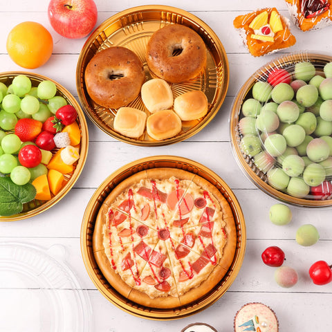 Yoiemivy serving tray highlights pies and desserts with crystal-clear visibility