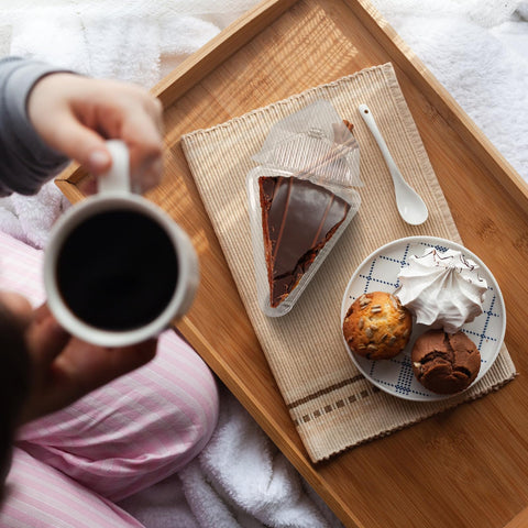 YOIYINI durable material cake slice container resists compression and stays smooth.