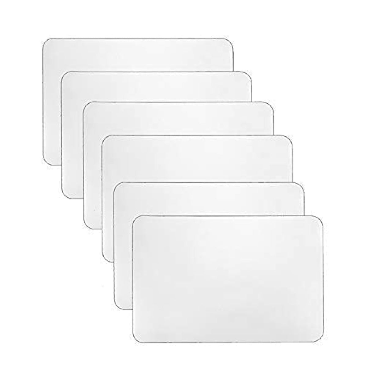 YoleShy 6 Pcs Plastic Placemats heat resistant protect dining table from spills