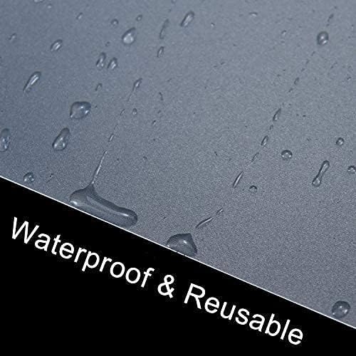 YoleShy durable plastic placemats resist fading for repeated use