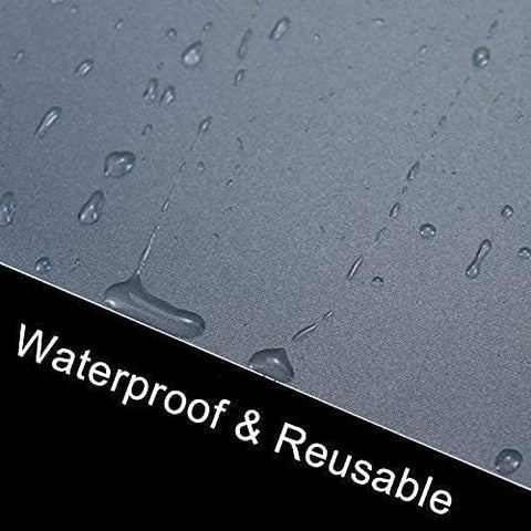 YoleShy durable plastic placemats resist fading for repeated use