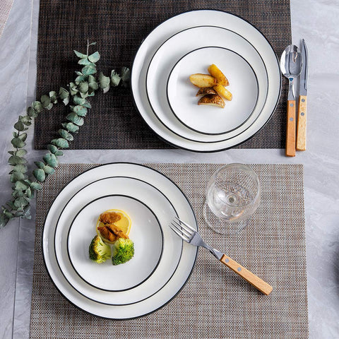 YOLIFE elegant tableware design complements any dining decor and occasion.