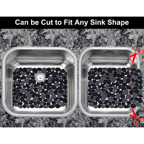 Right view highlights black color that hides stains on Yolife mat.