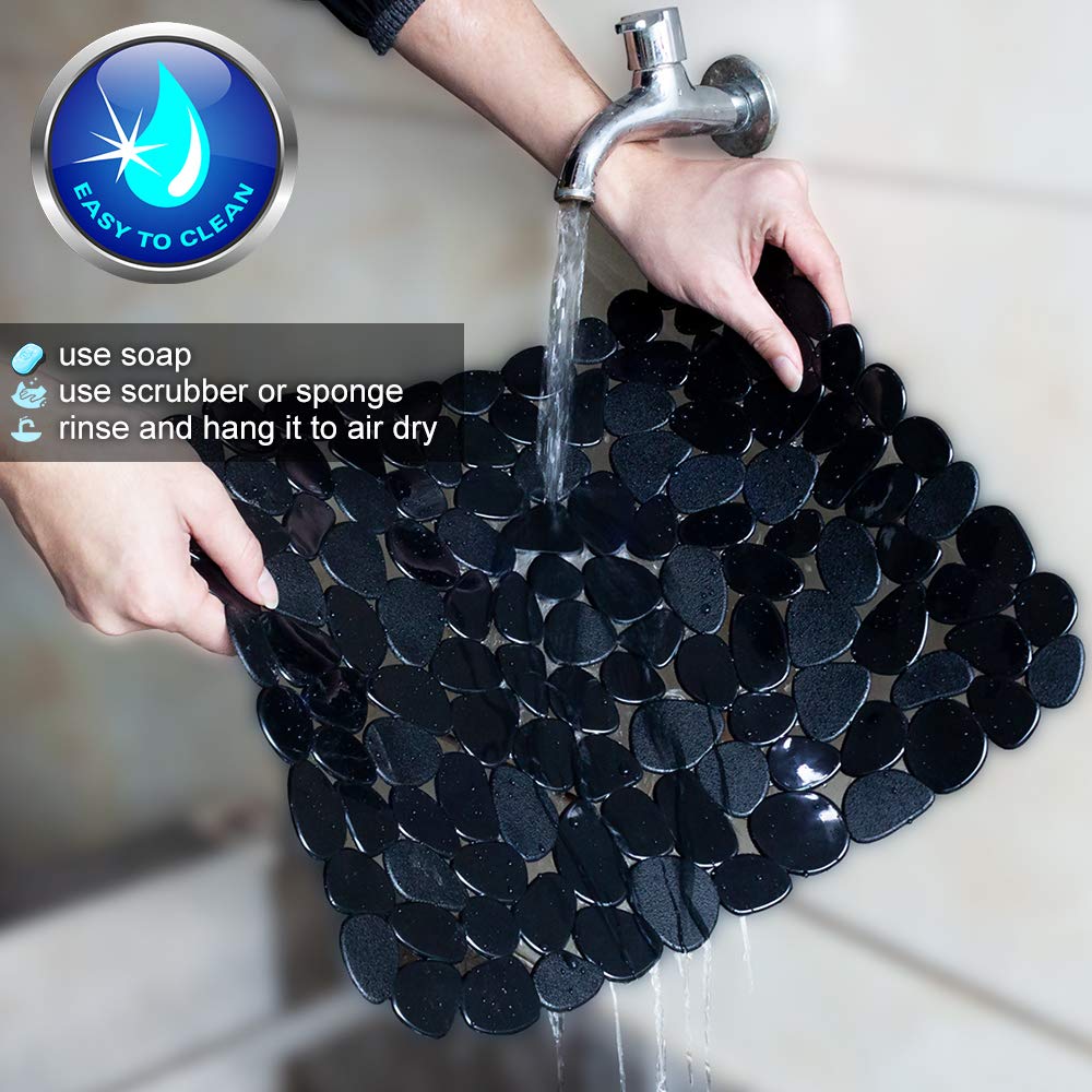 Easy-clean surface supports quick soaking and scrubbing after use.