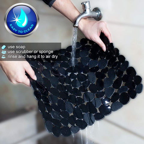 Easy-clean surface supports quick soaking and scrubbing after use.