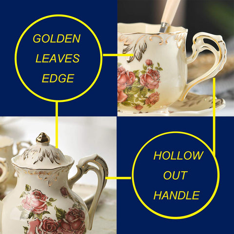 YOLIFE pattern detail highlights red roses and gold-edged trim.