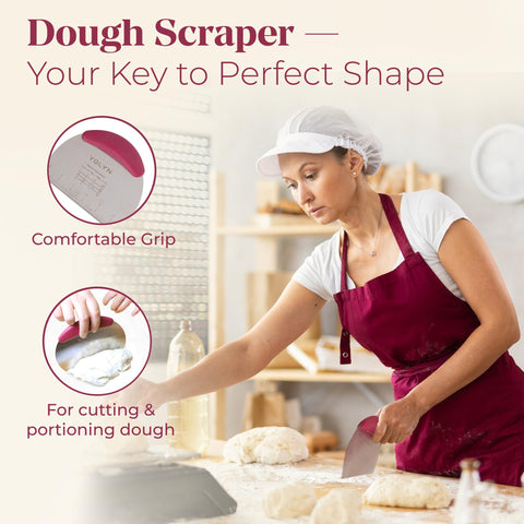 YOLYN linen liner for nonstick proofing and easy cleanup.